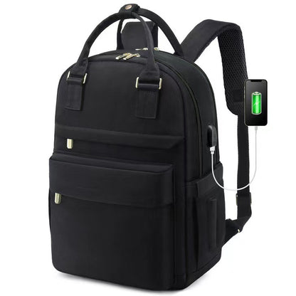 Stylish & Spacious Girls Laptop Backpack – Perfect for Travel & Everyday Use!