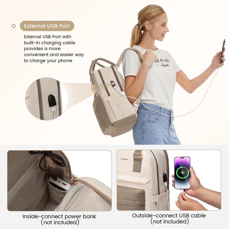 Stylish & Spacious Girls Laptop Backpack – Perfect for Travel & Everyday Use!