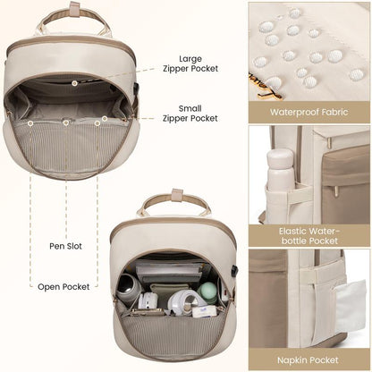 Stylish & Spacious Girls Laptop Backpack – Perfect for Travel & Everyday Use!